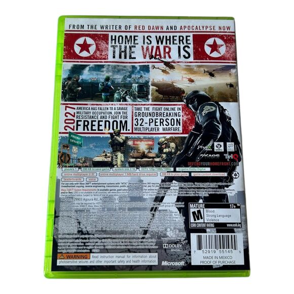 Homefront (Xbox 360, 2011) - Picture 2 of 3